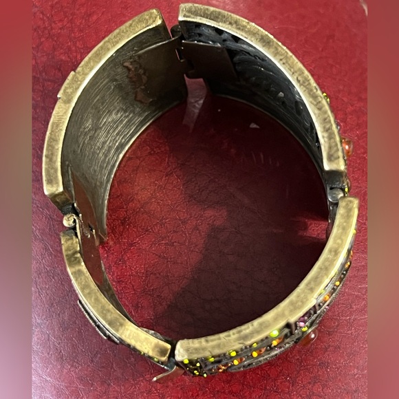 Heidi Daus “Once Upon A Time” Swarovski Crystals vintage bracelet EUC size Small - Picture 5 of 14